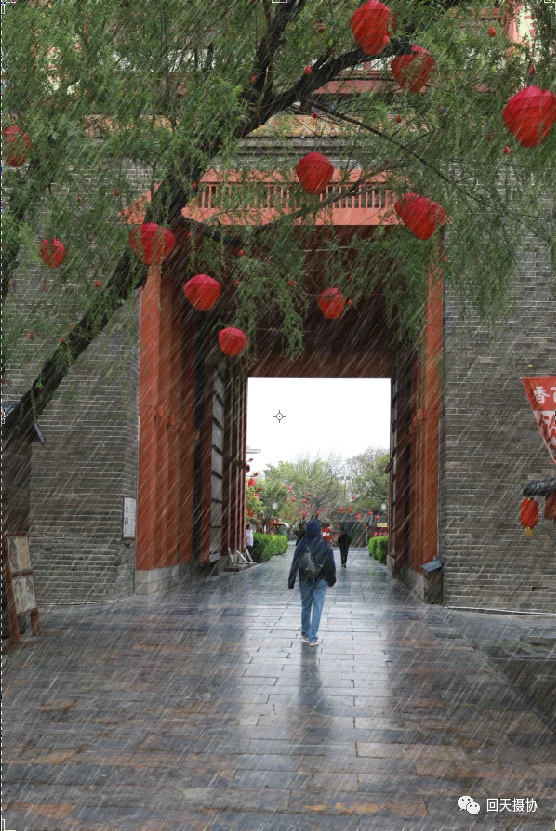 下雨效果，制作下雨效果照片_www.haoyidiansheji.com