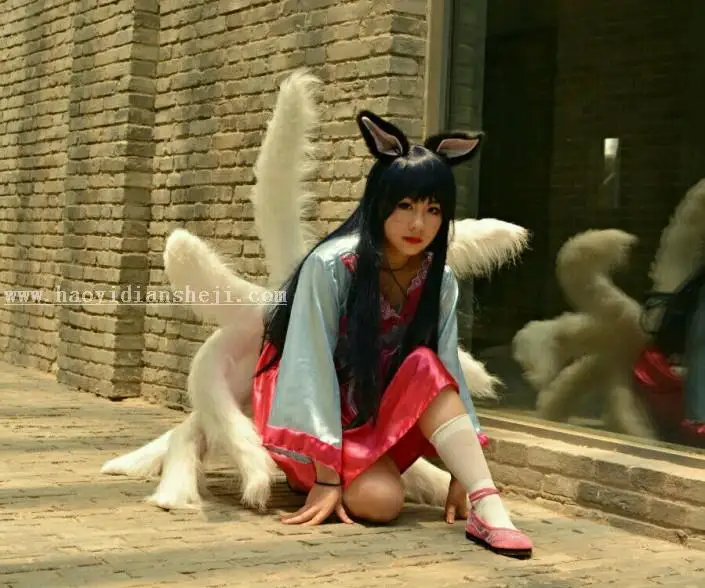 图片合成，合成九尾狐cosplay场景教程_www.haoyidiansheji.com