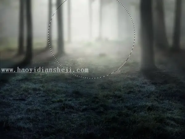 童话场景，合成爱丽丝漫游仙境的小人国场景_www.haoyidiansheji.com