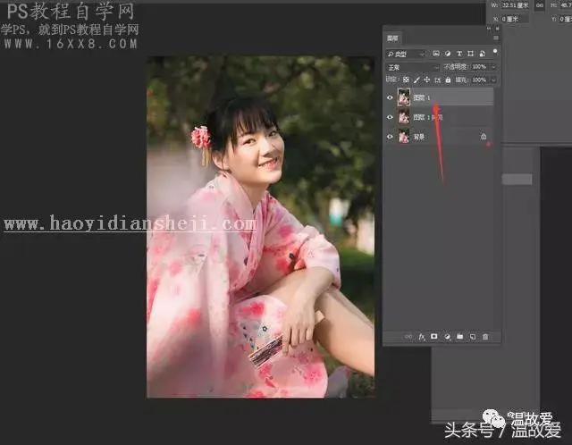 磨皮技巧，比DR3高低频更好的修图教程_www.haoyidiansheji.com