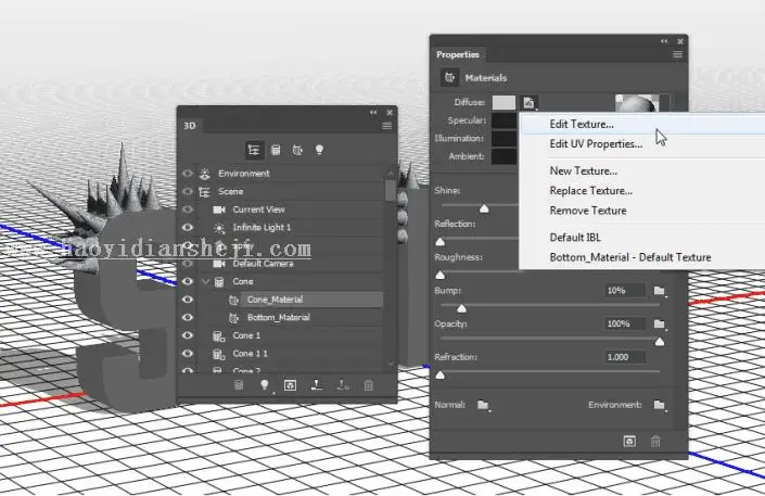 金属字，用PS制作3D效果的金属铆钉文字_www.haoyidiansheji.com
