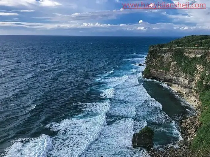 动图制作，把海景照片制作成动态的大海海浪效果_www.haoyidiansheji.com