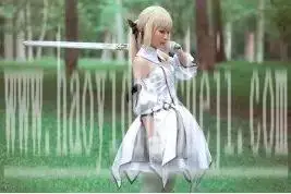 COS照片，制作冷色调COSplay照片_www.haoyidiansheji.com