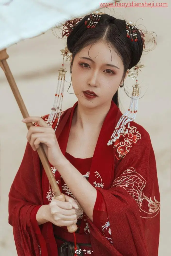 LR调色教程，通过LR调出汉服古韵的人像照片_www.haoyidiansheji.com