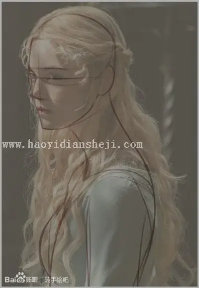 工笔画，制作细腻的工笔画效果_www.haoyidiansheji.com