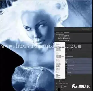 冰霜效果，用PS创建一个冰雪皇后_www.haoyidiansheji.com