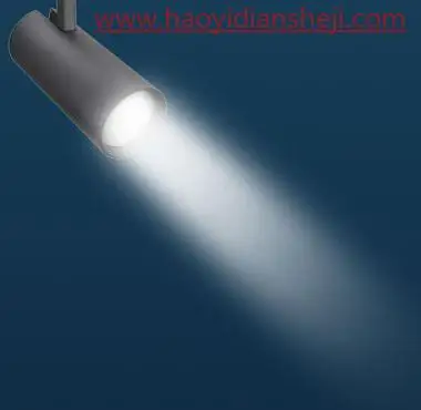 光束效果，用PS给制作射灯光线效果照片_www.haoyidiansheji.com