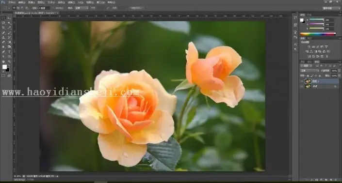 蒙版教程，通过PS的蒙版给图片进行快速的调整_www.haoyidiansheji.com