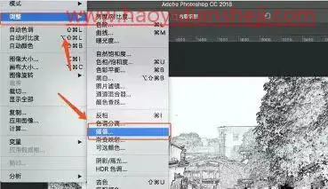水墨画，制作江南水乡诗情画意的水墨画_www.haoyidiansheji.com