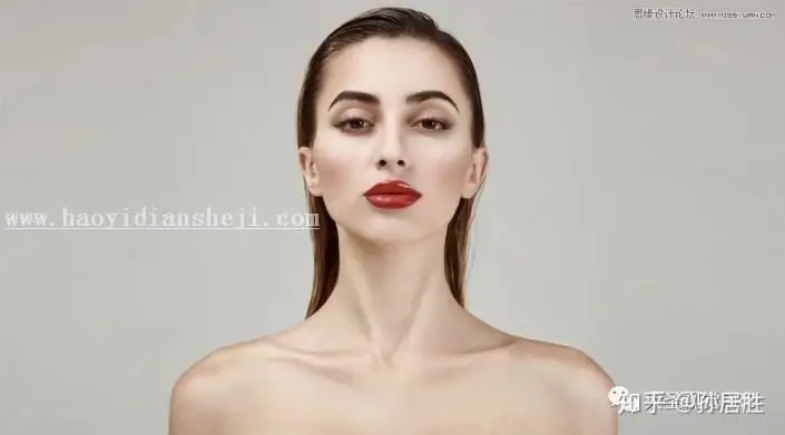 工笔画，用PS实例讲解中国风工笔画人像后期修图_www.haoyidiansheji.com
