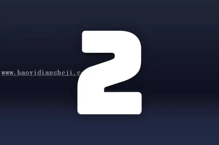 3D字体，用PS制作大气的3D荧光灯字体_www.haoyidiansheji.com