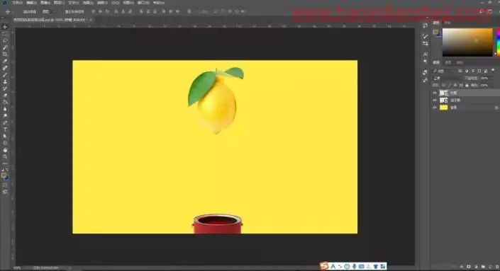 创意合成，制作自然色彩油漆效果照片_www.haoyidiansheji.com