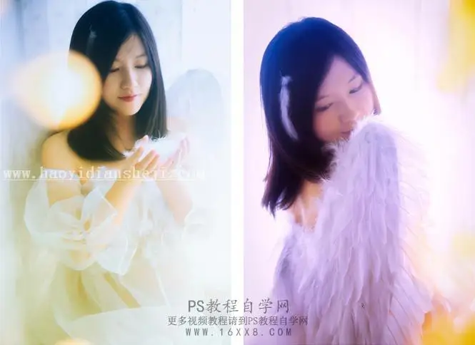 粉色调，如何调出漂亮的粉色孕妇照片_www.haoyidiansheji.com