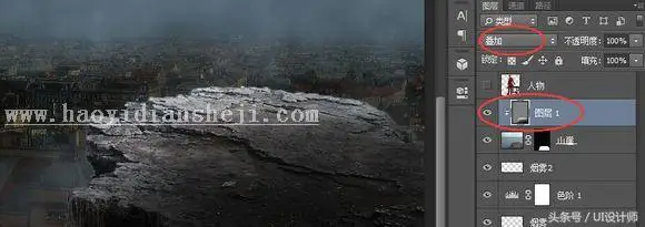 海报制作，用PS打造国外魔幻感海报后期_www.haoyidiansheji.com