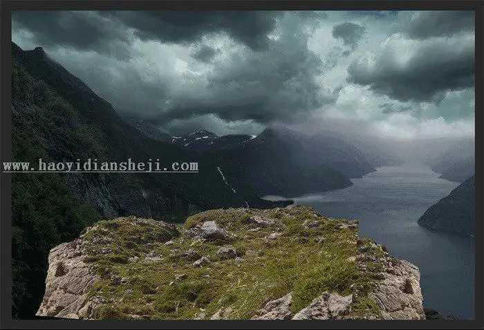 场景合成，在PS里创建一个魔幻瑰丽的场景_www.haoyidiansheji.com