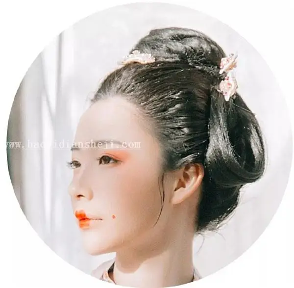 古风照片，通过PS给外景汉服人像制造古典色彩感_www.haoyidiansheji.com