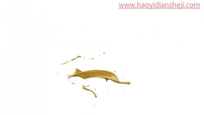 产品修图，运动鞋的创意海报设计_www.haoyidiansheji.com