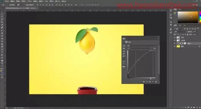 创意合成，制作自然色彩油漆效果照片_www.haoyidiansheji.com