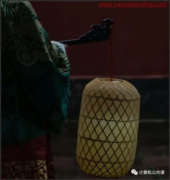 发光效果，给夜晚不亮的灯笼制作灯源_www.haoyidiansheji.com