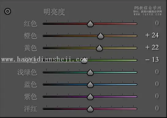 小清新，用PS把前期比较灰暗的人像调出小清晰的照片_www.haoyidiansheji.com