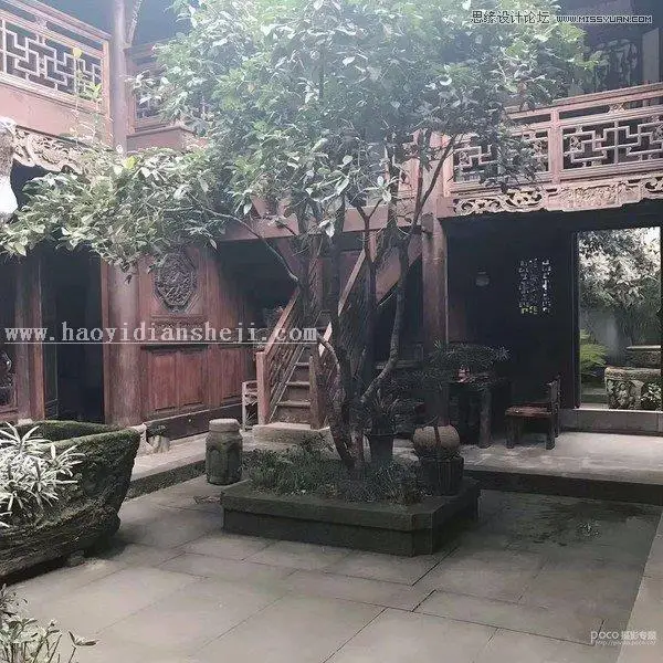 古风人像，通过PS调出胶片色调的古风照片_www.haoyidiansheji.com