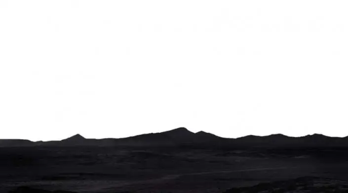 风景合成，用PS创建一个暗黑风格的蓝色科幻外星场景_www.haoyidiansheji.com
