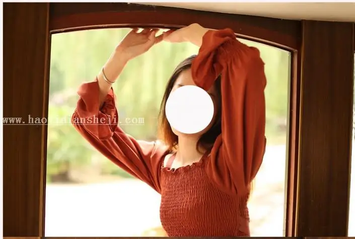 复古色，通过PS调出干净的暖色系复古色调人像_www.haoyidiansheji.com