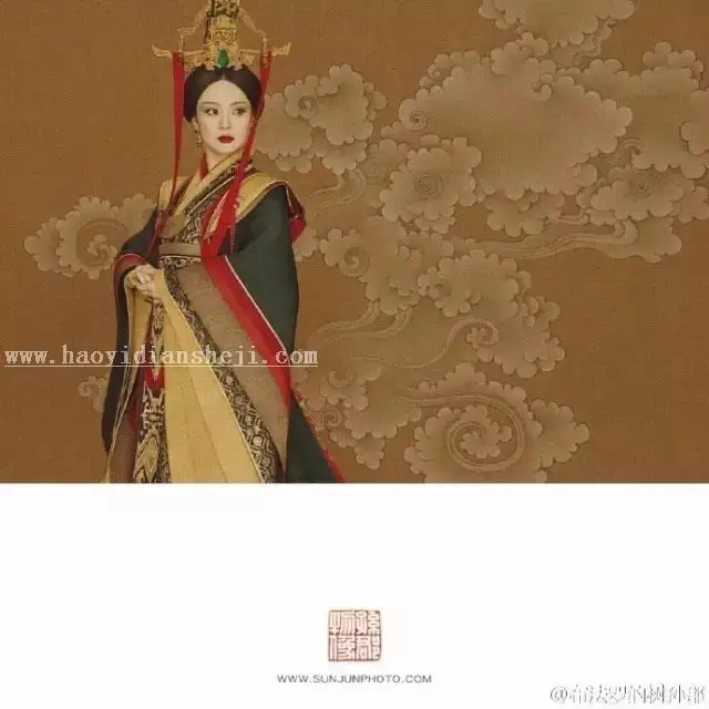 工笔画，模仿孙郡工笔画效果_www.haoyidiansheji.com