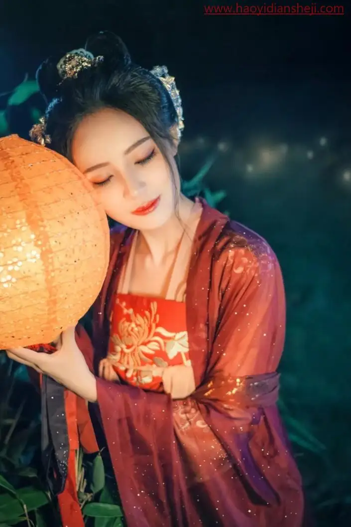 古风摄影，给古风人像进行后期调色_www.haoyidiansheji.com