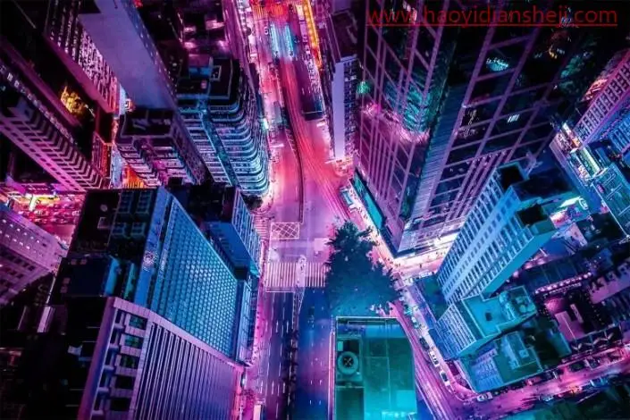 调色教程，快速调出电影《银翼杀手2049》赛博朋克效果的夜景照片_www.haoyidiansheji.com