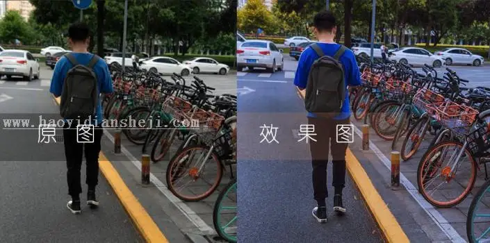 色彩统一，照片色彩大基调统一的后期处理_www.haoyidiansheji.com