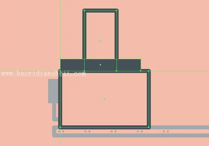 插图制作，用PS制作复古风格的火车插图_www.haoyidiansheji.com