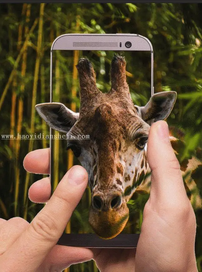 3D效果，用PS做出裸眼3D效果的照片_www.haoyidiansheji.com