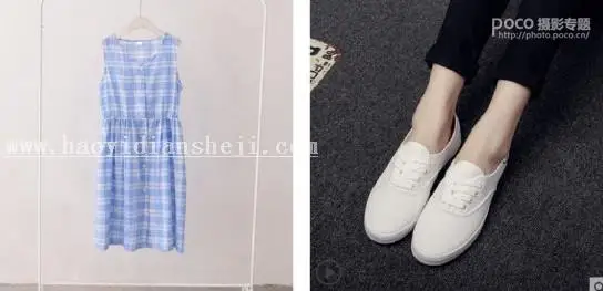 清新人像，通过PS制作清新街拍少女人像照片_www.haoyidiansheji.com