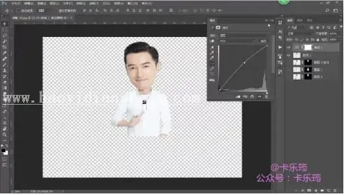 头像制作，把胡歌的照片做成大头照_www.haoyidiansheji.com