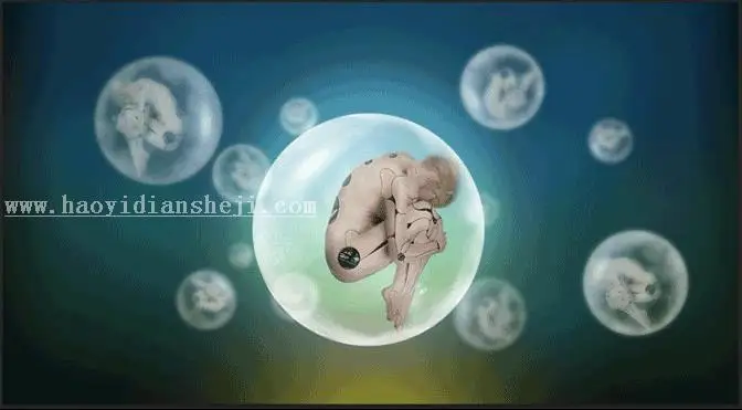场景合成，用ps制作一个美轮美奂的科幻场景_www.haoyidiansheji.com