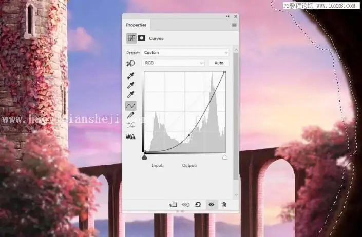 场景合成，用PS合成一副梦幻的二次元场景_www.haoyidiansheji.com
