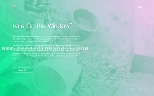 网页背景，快速制作简约的双色调背景图片_www.haoyidiansheji.com