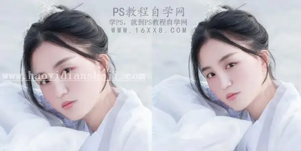 烟雾效果，通过PS给人物营造美轮美奂的仙境效果_www.haoyidiansheji.com