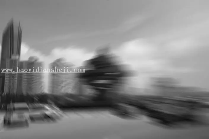 单色效果，教大家制作延时摄影城市照片_www.haoyidiansheji.com