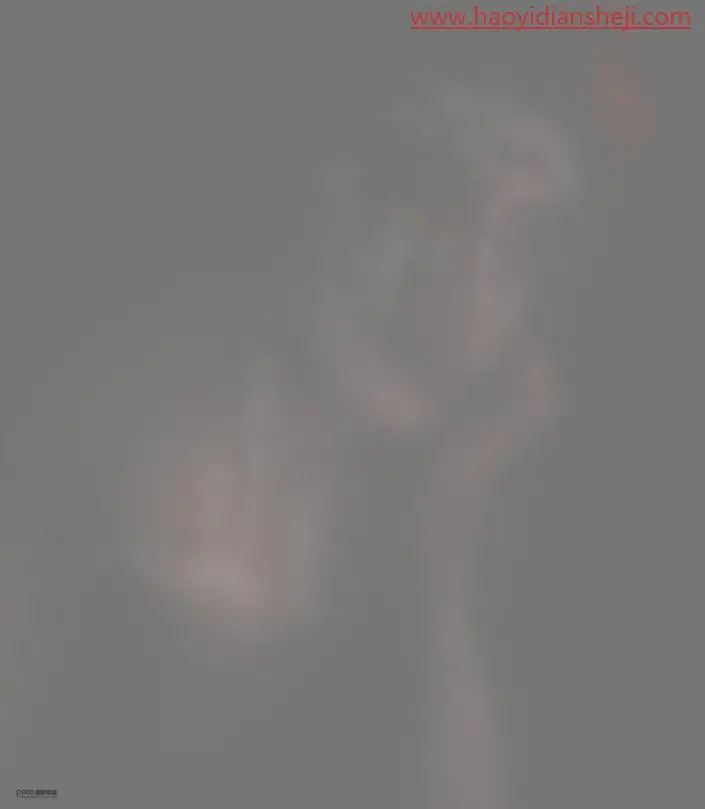 人像调色，通过PS把前期灰暗的人像调出通透的效果_www.haoyidiansheji.com