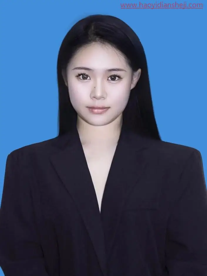 证件照，寸照制作及动作的应用_www.haoyidiansheji.com