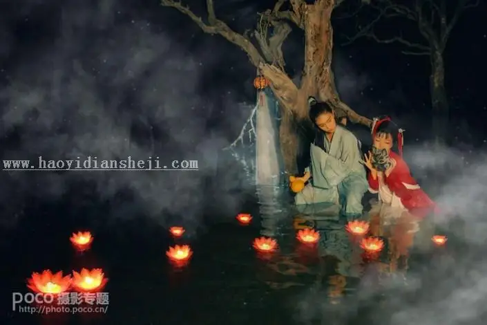 修复欠曝，修正原本“漆黑”的夜拍人像_www.haoyidiansheji.com