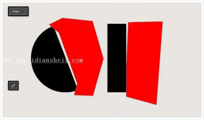 岩石字，设计立体的大理石文字教程_www.haoyidiansheji.com