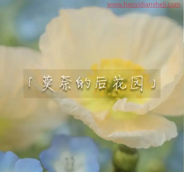 后期调色，通过PS打造莫奈温柔系色调的照片_www.haoyidiansheji.com