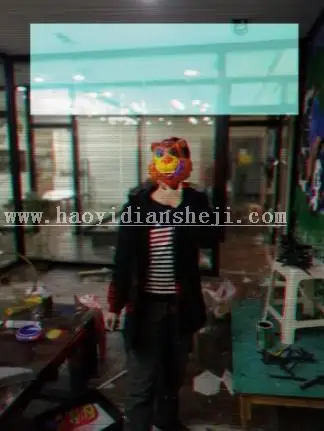 故障效果，用ps制作一个具有干扰信号画风的人像_www.haoyidiansheji.com