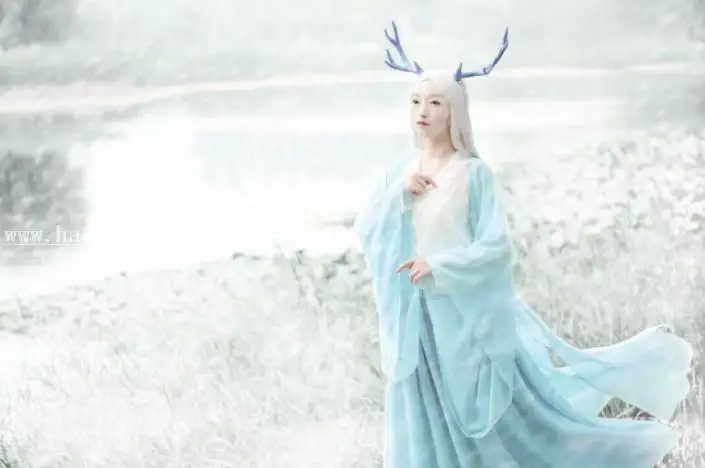 雪景效果，如何将照片转为雪景效果_www.haoyidiansheji.com