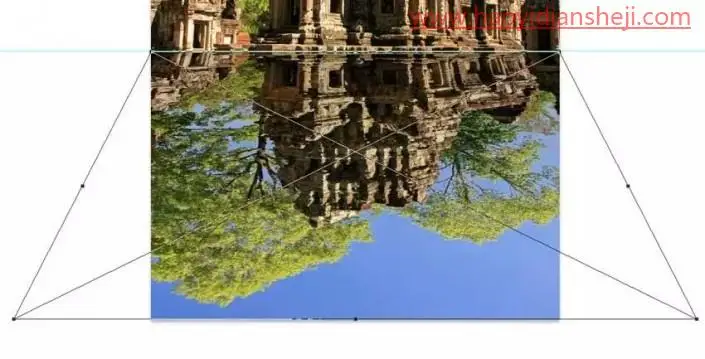 倒影教程，在PS中制作超美的风景倒影效果照片_www.haoyidiansheji.com
