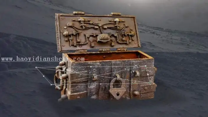 场景合成，用ps合成一个神奇的魔幻效果场景_www.haoyidiansheji.com