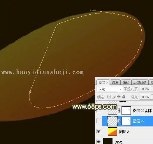鼠绘蜻蜓，鼠绘一只简洁的发光蜻蜓图案_www.haoyidiansheji.com